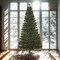 6ft Fiber Optic Christmas Tree with Built-In Lights and Sturdy Metal Stand